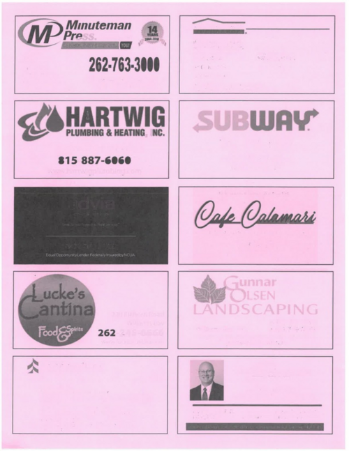Williams Bay Athletic Booster Sponsors - Photo Number 5